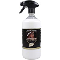 HOOFGOLD - Spray para cola y crines para caballos - Elixir de cuidado del pelo para brillo y peinado - 1000 ml